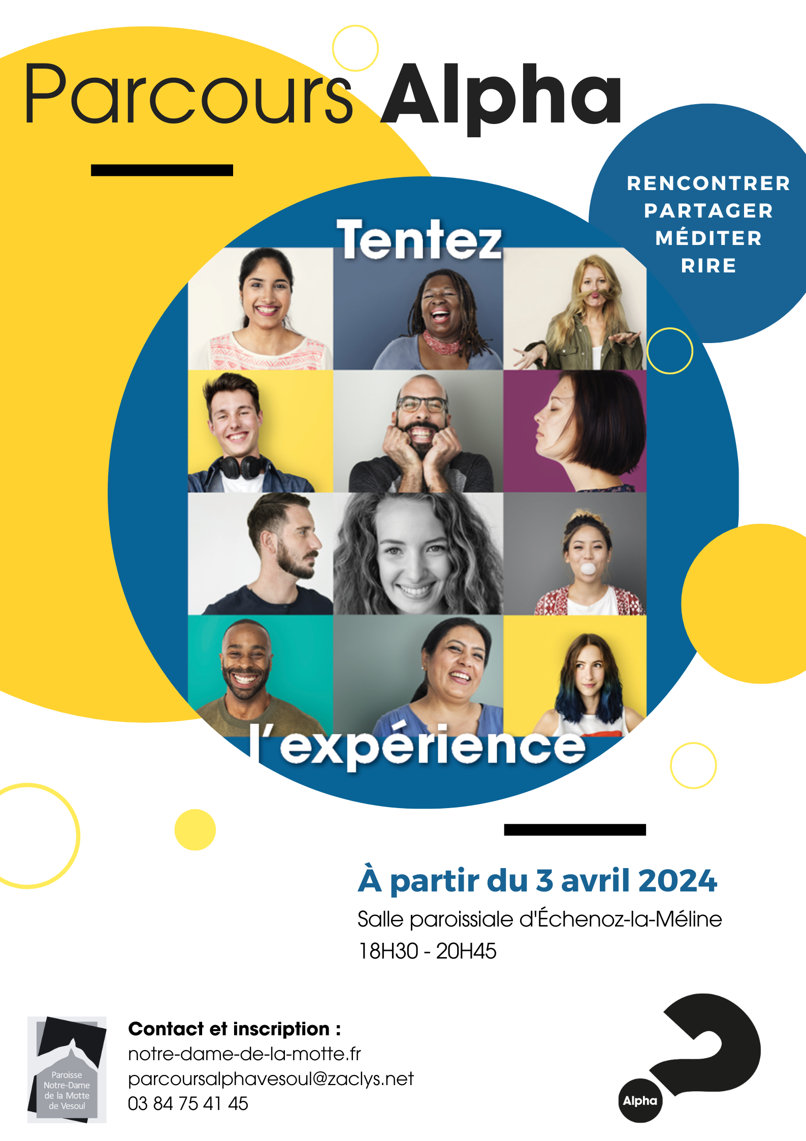 Parcours Alpha Paroisse NotreDamedelaMotte de Vesoul